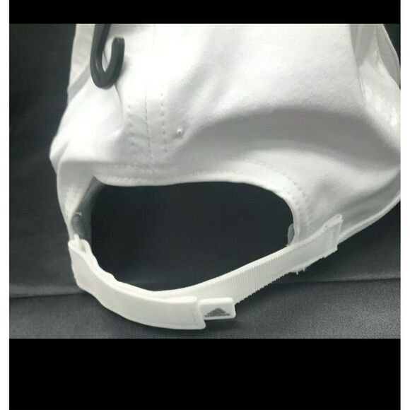 Adidas Women's Superlite Cap White Adjustable UPF 50 Activewear Hat - Picture 5 of 5